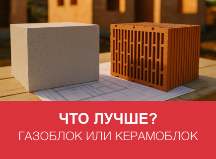 Газоблоки или керамоблоки: сравнение для строительства дома в Московской области